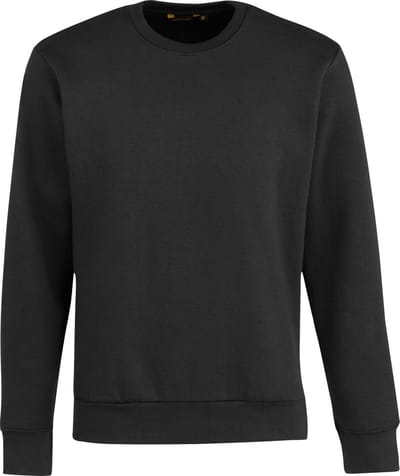 STØRVIK Torino Sweater Ronde Hals - 4 Seizoenen - Heren - Maat M - Zwart