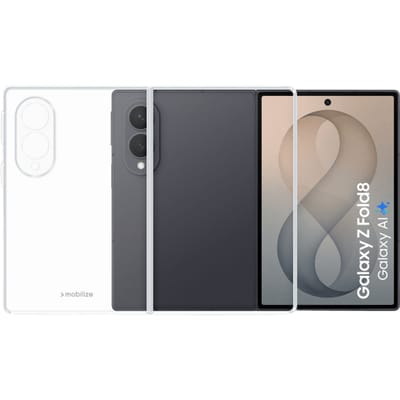 Mobilize Samsung Galaxy Z Fold8 TPU Hoesje Transparant