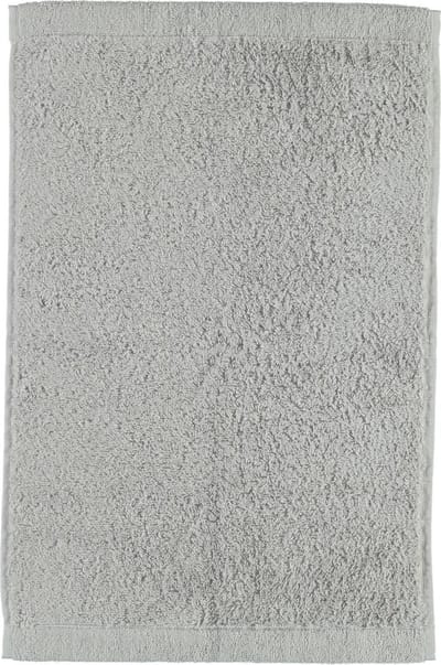 CAWÖ Lifestyle Uni Gastendoekje - Zilver - 30x50