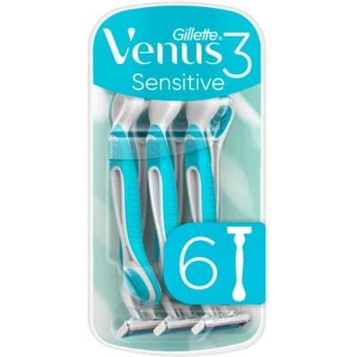 Gillette Venus3 - wegwerpscheermesjes - sensitive - 6st