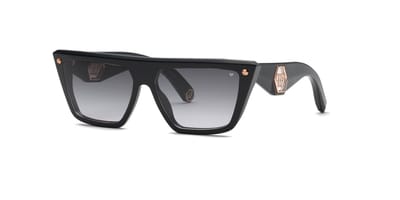 Philipp Plein SPP177 Nero lucido 58/15/140 WOMAN Zonnebrillen