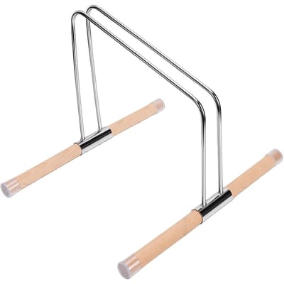 Porte-vélos au sol Parking à vélos Stable Antidérapant Gain de place Support de sol pour vélo avec 4 patins en caoutchouc pour intérieur extérieur