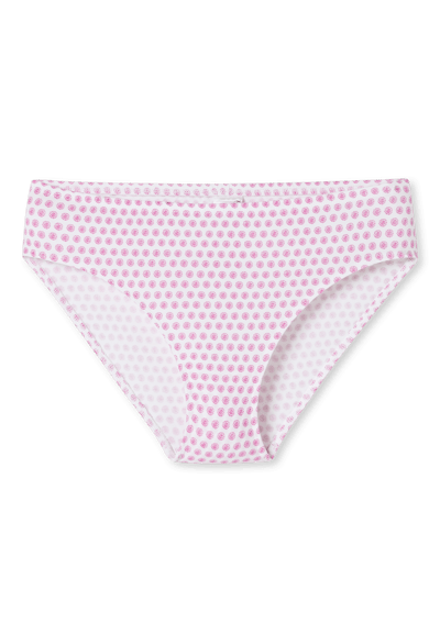 Slips, set van 3, met streepjes en bloemetjes, meerkleurig - 95/5 164