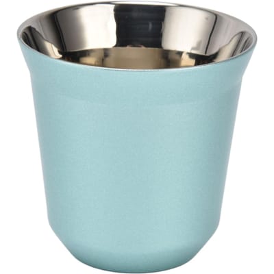 Roestvrijstalen Koffiekop Dubbellaags Warmte-isolatie Biermok Groene Waterbeker voor Keuken160ml L(for 6.5-9kg) gray