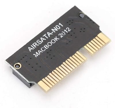 Dailygoody - SSD-uitbreidingskaart - Adapterkaart voor M.2 - Eenvoudig te installeren - Geschikt voor 2012 MacBook Pro - Verbeter de opslagcapaci