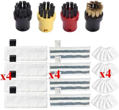 Stoomreiniger Doeken - Mop Pads - Grondig Schoonmaken - Verbeterde Reiniging - 10 Stuks - Wit