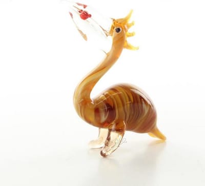 AL - Pelikaan - Miniatuur Glas - 7.7 cm Hoogte