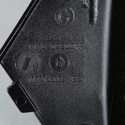 Coque arrière gauche origine pour Scooter Peugeot 50 Ludix 12P 771436NK / 1176209900 / Noir Neuf