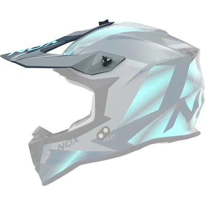 Vizier voor motorcrosshelm Nox 633 Fusion