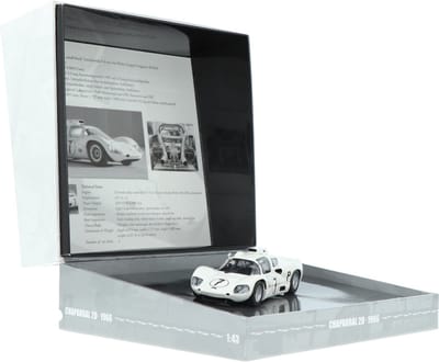 Chaparral 2D Chevrolet Minichamps Modelauto 1:43 1966 Phil Hill / Joakim Bonnier Chaparral