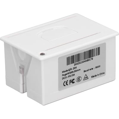 Ingebouwde Thermische Bonprinter 58mm Micro Thermische Bonprinter Ondersteunt USB en TTL Seriële Poort 5 tot 9V gray