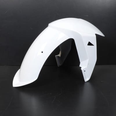 P2R voorspatbord voor scooter Peugeot 50 Ludix trend glanzend wit 10 inch wiel Gloednieuw