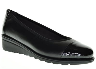 Caprice Dames Ballerina 9-22161-42 02B G-breedte Maat: 38 EU