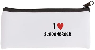 Akyol - i love schoonbroer Etui - Broer - de liefste schoonbroer - verjaardag - cadeautje voor broer - broer artikelen - kado - geschenk - 20 bij 9 cm