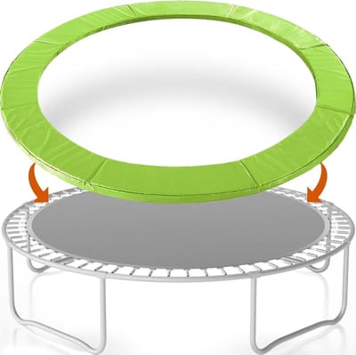 Trampoline Randafdekking - Veerbescherming - Veilige Sprongen - Scheurvast UV-bestendig - 183-487 cm - Blauw