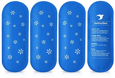 Herbruikbare Gel Ijs Packs voor Diabetische Koeltas - 4 Stuks