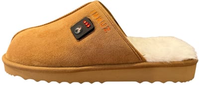 Inkuz infrarood warmte slof heren maat 39-40 draadloos verwarmde sloffen op accu verwarmde pantoffel