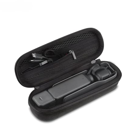 Beschermhoes geschikt voor DJI Osmo Pocket 3 - Krasbestendig - Hard Hoesje - Reis Etui - Waterdicht - Case - Hardcase - Cover - Bescherming - Zwart