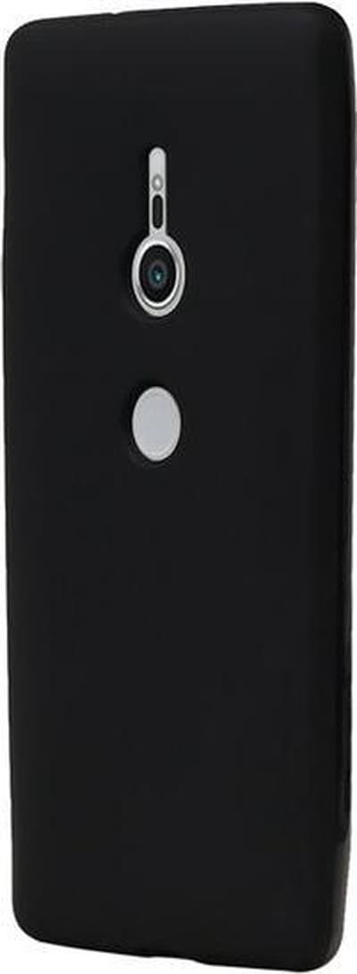 Zwart TPU back case cover Hoesje voor Sony Xperia XZ2