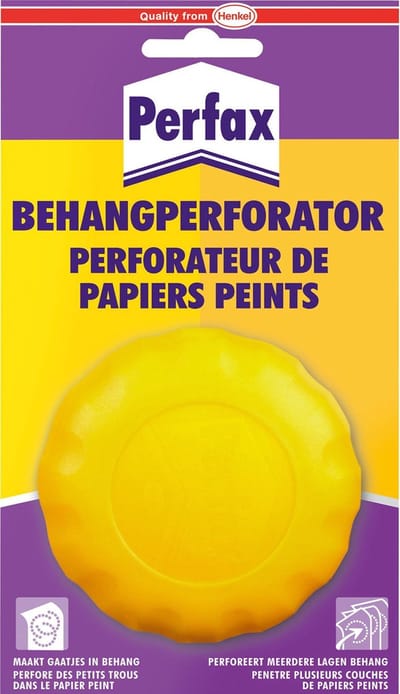 Perfax Compact Behangperforator | Perfect voor EfficiÃ«nt Behangen | Universeel Gebruik | Voor Snelle en Makkelijke Voorbereiding