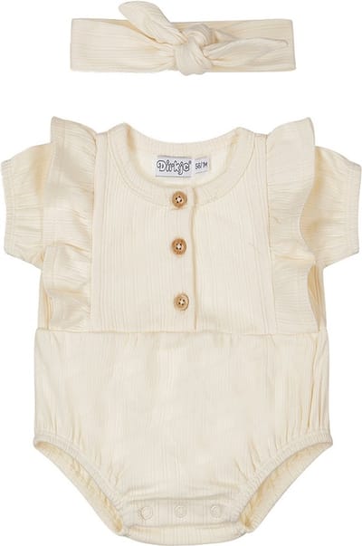 Dirkje Meisjes Boxpak - Off white