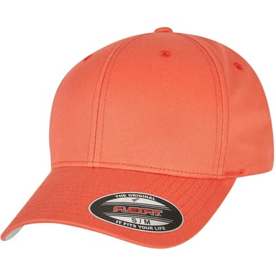 Flexfit - Wooly Combed spicyorange Baseball pet - XXL - Oranje