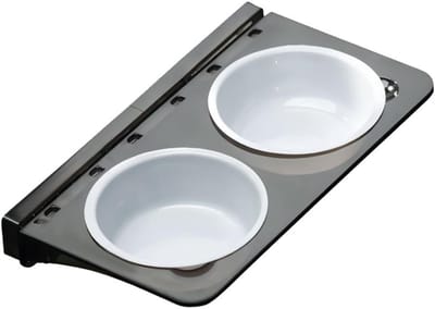 Reptile Water Food Bowl - Magnetische Reptiel Voedsel Feeder - Water Schotel voor Hagedis Schildpad Schorpioen - Past Dikte Minder Dan 4mm/0.15" Tank