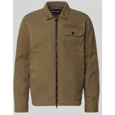 regular fit overhemdjack van puur katoen model 'CRAIL WAX'