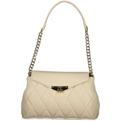Mario Valentino Beige Polyurethaan Dames Schoudertas