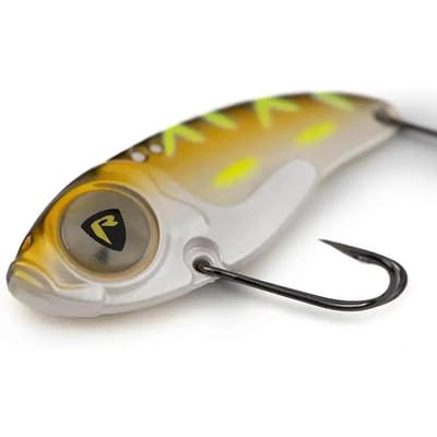 Fox Rage Ultra UV Big Eye Blade 17gr 6cm - Kleur : Black & Gold