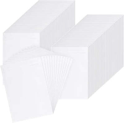 100 stuks C4 zelfsluitende enveloppen voor A4-papier, ideaal voor verzending en post, 324 x 229 mm