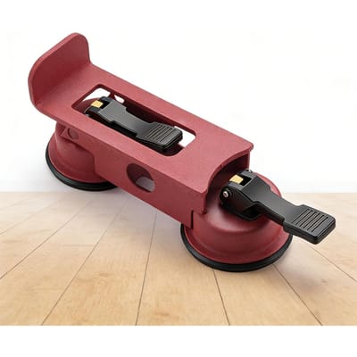 Vloergleuf Reparatiegereedschap Dubbele Zuignap Stille Tikken Vloergleuf Reparatiegereedschap voor Hout Composiet PVC Massief Houten Vloeren