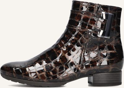 Gabor 712 Enkellaarsjes - Enkelboots met rits - Dames - Taupe - Maat 37