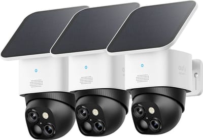 eufy Security SoloCam S340 - 360° buitencamera 3 PACK- Bundel voordeel