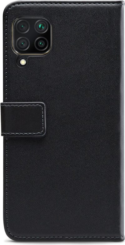 Mobilize Telefoonhoesje geschikt voor Huawei P40 Lite Hoesje | Mobilize Classic Gelly Wallet Bookcase Portemonnee | Pasjeshouder voor 2 Pasjes | Telefoonhoesje voor Pinpas / OV Kaart / Rijbewijs - Zwart