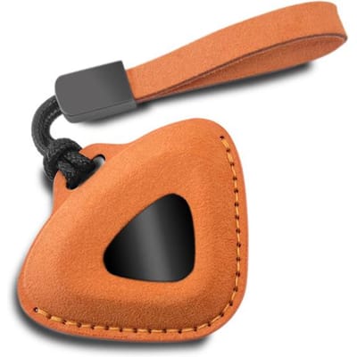Étui Haut de Gamme Icar pour Clé de Voiture Lotus Eletre Emeya Housse Télécommande Porte-clés Porte-clés Accessoires orange