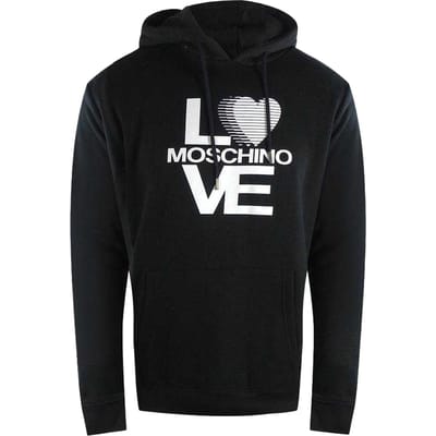 Love Moschino Dames/Dames Love Bold Logo Hoodie (Zwart)