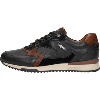 Australian Bakersville Sneakers Heren - Leren Sneaker - Zwart - Maat 40