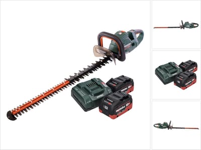Metabo HS 18 LTX BL 75 accu-heggenschaar 18 V 75 cm borstelloos + 2x accu 8,0 Ah + oplader