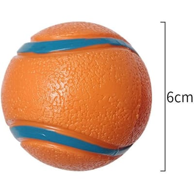 Hondenspeelgoed verdikte klinkende stuiterballen zelf-hi verveling verlichten tennis tandenknarsen hondentraining interactieve huisdierbenodigdheden 6CM