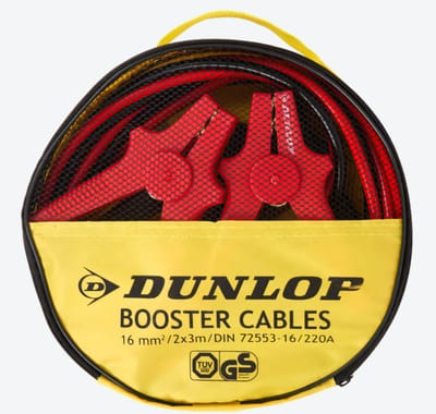 Startkabels - Dunlop - 220 Ampere - 16mm2