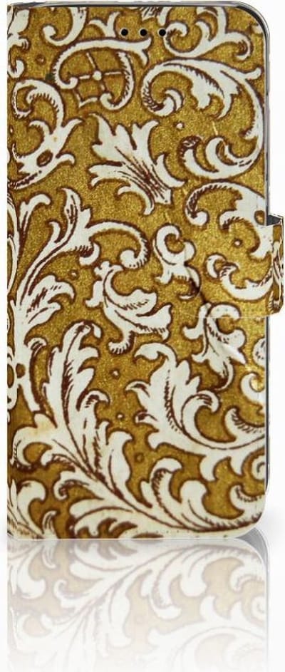 Wallet Case Huawei P20 Lite Barok Goud