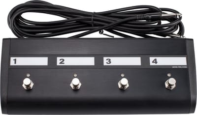 Marshall PEDL00045 4-fach Footswitch voor JVM Serie - Voetschakelaar voor gitaarversterkers