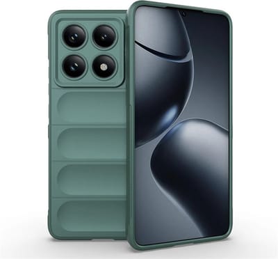 MobyDefend Hoesje - Geschikt voor Xiaomi 14T Pro - TPU Gripcase - Groen
