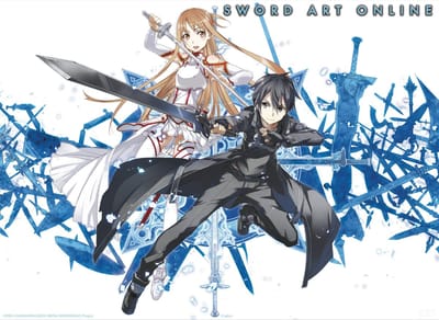 Poster Sword Art Online - Asuna and Kirito 52x38cm