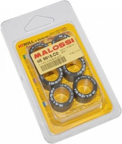 malossi variatorrol voor scooter piaggio 250 zeskant 2001 tot 2017 23.8x18 23grs / 66 9915.d0 nieuw