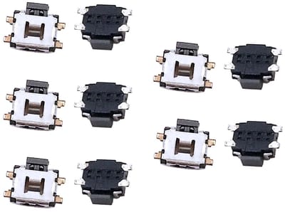 Dailygoods - Power Eject Knop Schakelaar voor Playstation 4, 10 Stuks