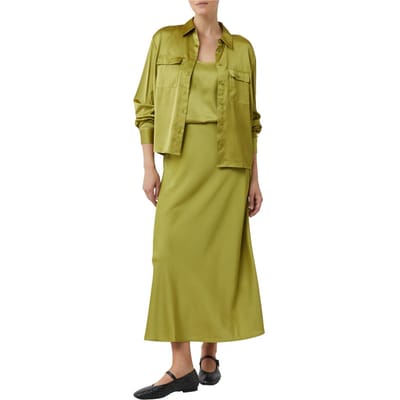 Comma  Skirts Green Größe: 34 | Midiröcke Outlet | Damen | Grün
