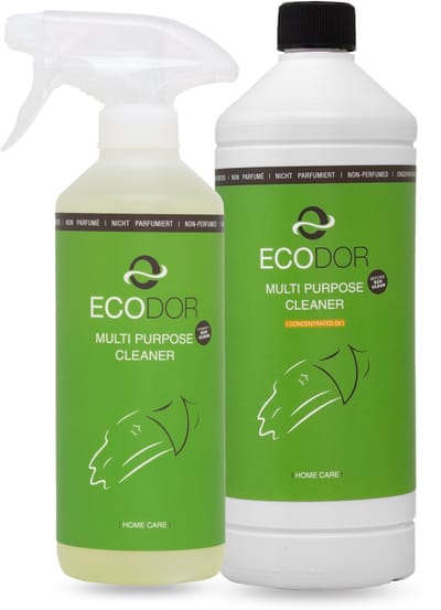 Allesreiniger 3-in-1 Ecodor EcoClean – Duurzame en krachtige schoonmaak voor alle oppervlakken – 500 ml Spray + 1 liter concentraat