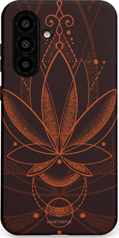 Casetastic Hoesje Geschikt voor Samsung A56 / A36 - Stijlvolle Beschermende Duo-layer Case - Lotus Groei